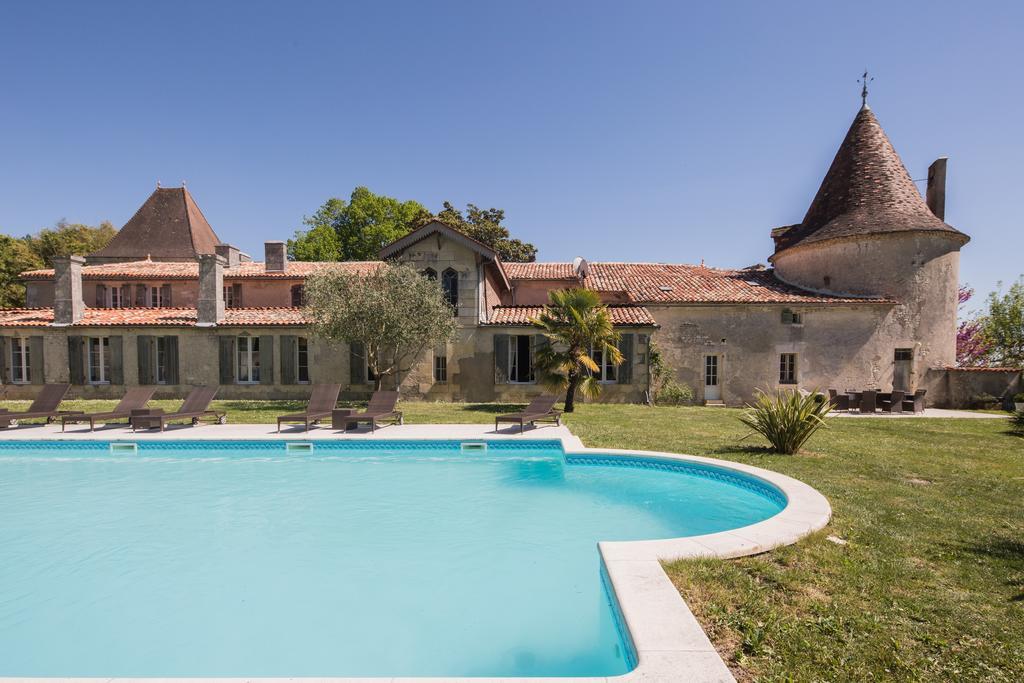 Chateau De Puyrigaud Bed & Breakfast Leoville Ngoại thất bức ảnh